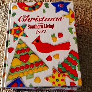 Vintage Christmas With Southern Living Hardcover 1987